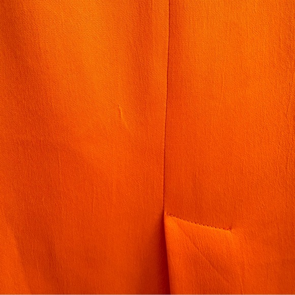 Zara Orange Feather Cuff Blazer - Picture 8 of 9